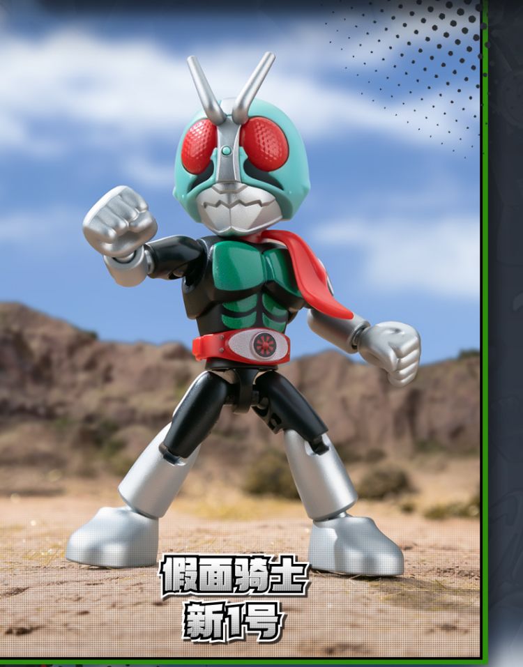 Blokees Kamen Rider All - Stars Edition Vol 1: Beyond Generations Figures