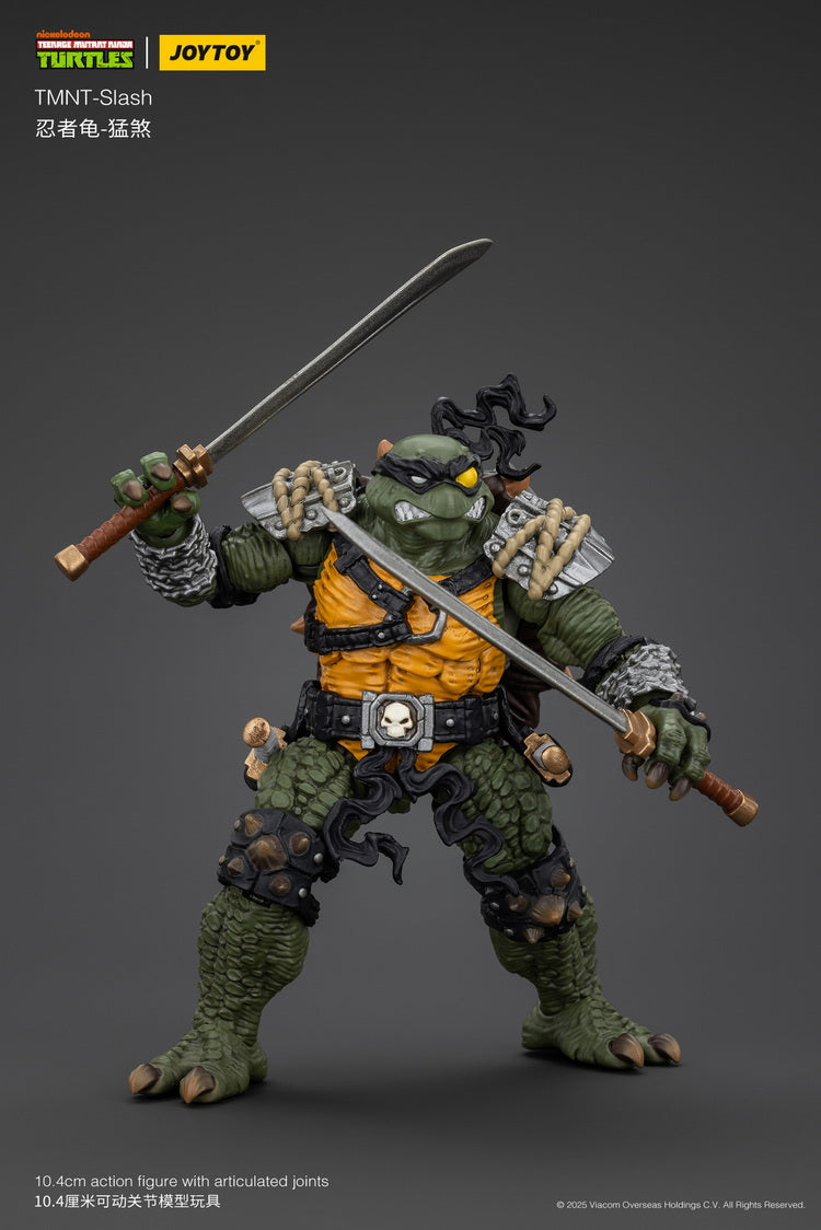 Pre - order JoyToy 1/18 Scale Teenage Mutant Ninja Turtles Slash Action Figure