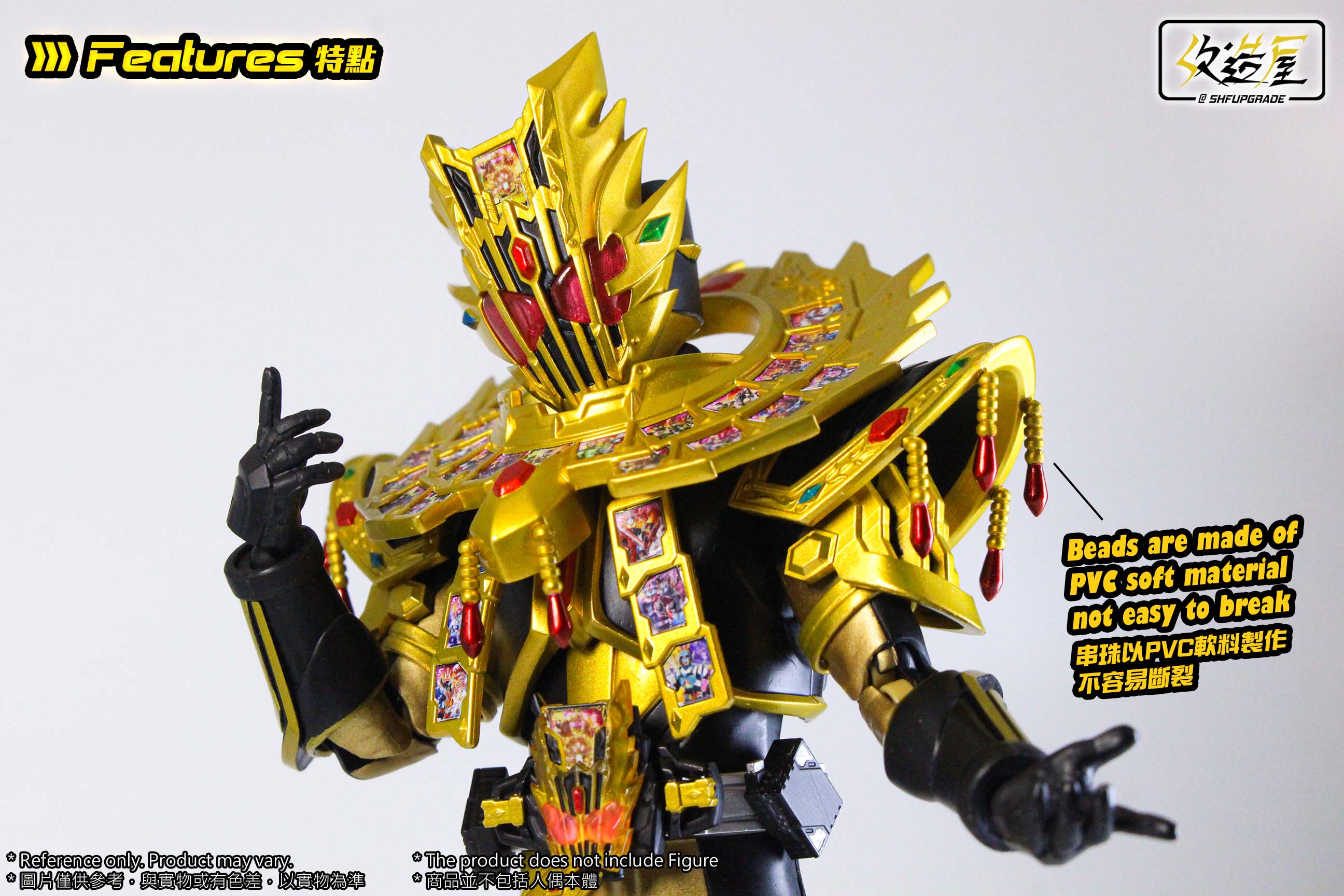 Customizable Legendary Wreath Kit for SH Figuarts Action Figures