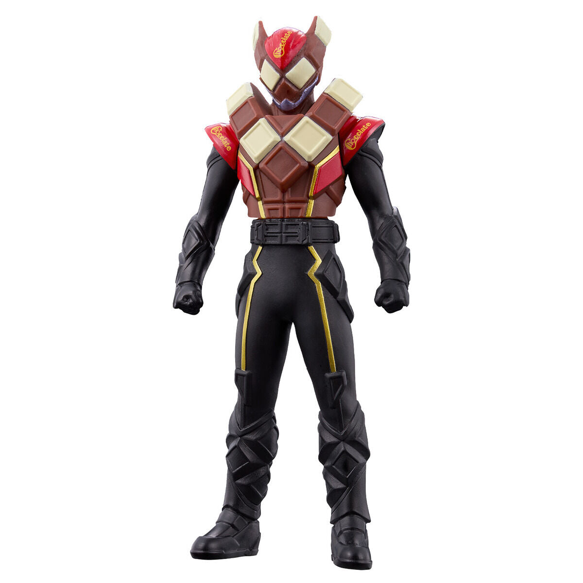 Collectible Soft Vinyl Action Figure - Rider Hero Series Kamen Rider Valen in Chocodon Form