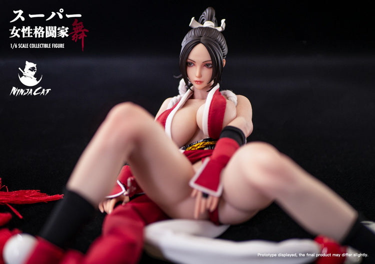 Pre - order 1/6 Scale Female Action Figure: Ninja Cat N001 Female Fighter Mai