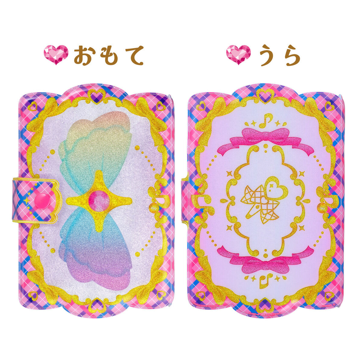 Collectible Kirarun Glittery Ribbon Notebook for Idol Precure Fans