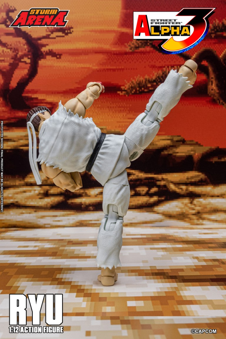 [PREORDER] 6-Inch Scale Storm Arena Ryu Action Figure - Street Fighter Zero 3