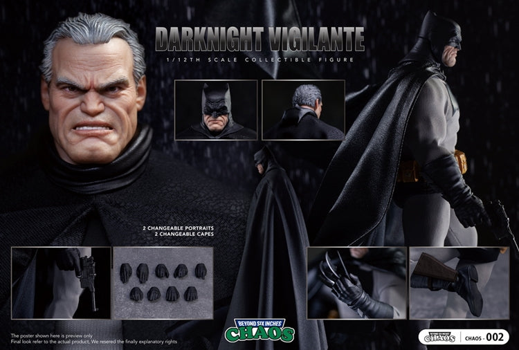 [Pre - Order] 1/12 Scale Collectible Action Figure - Chaos Beyond Six Inches Darknight Vigilante