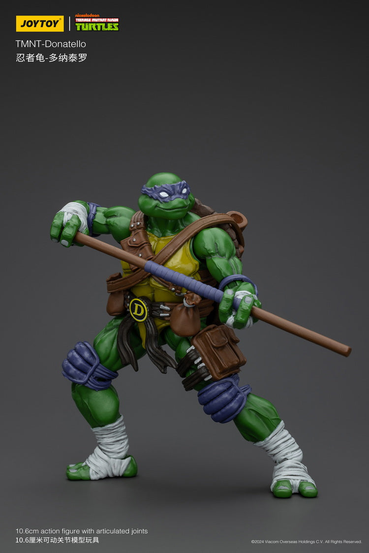 Pre - order JoyToy 1/18 Scale Teenage Mutant Ninja Turtles Donatello Figure