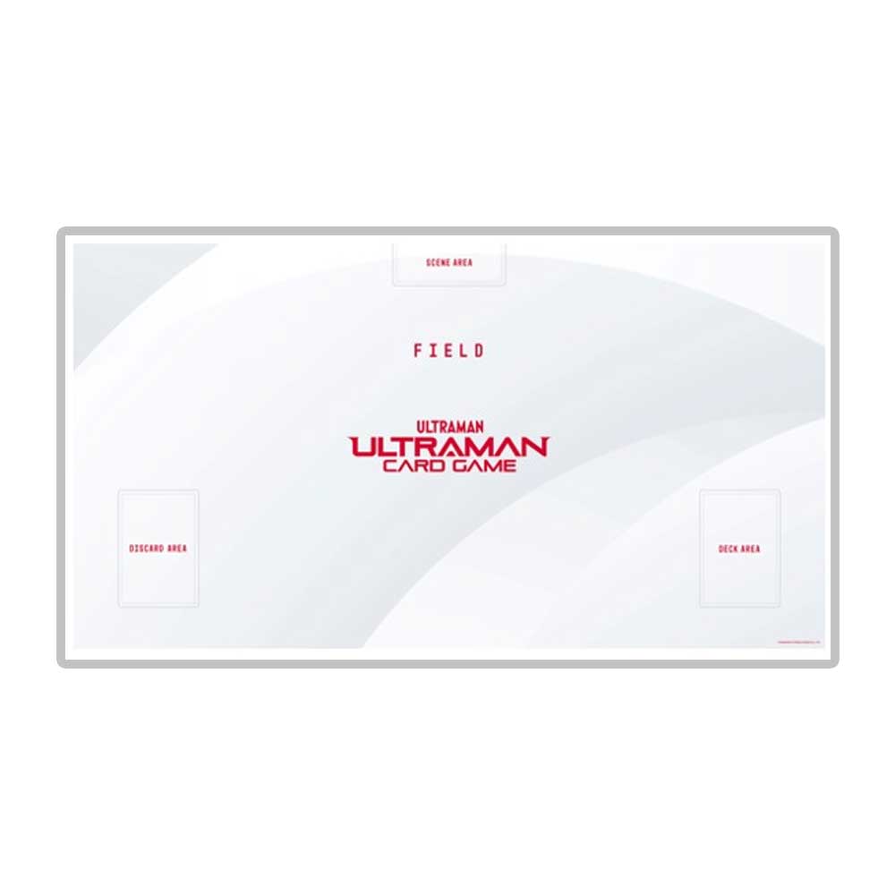 Official White Playmat for the Ultraman Card Game