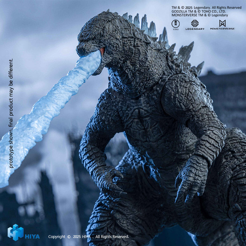 [Pre - order] 2014 Godzilla Movie Inspired Exquisite Basic Transparent Version Action Figure of Heat Ray Godzilla
