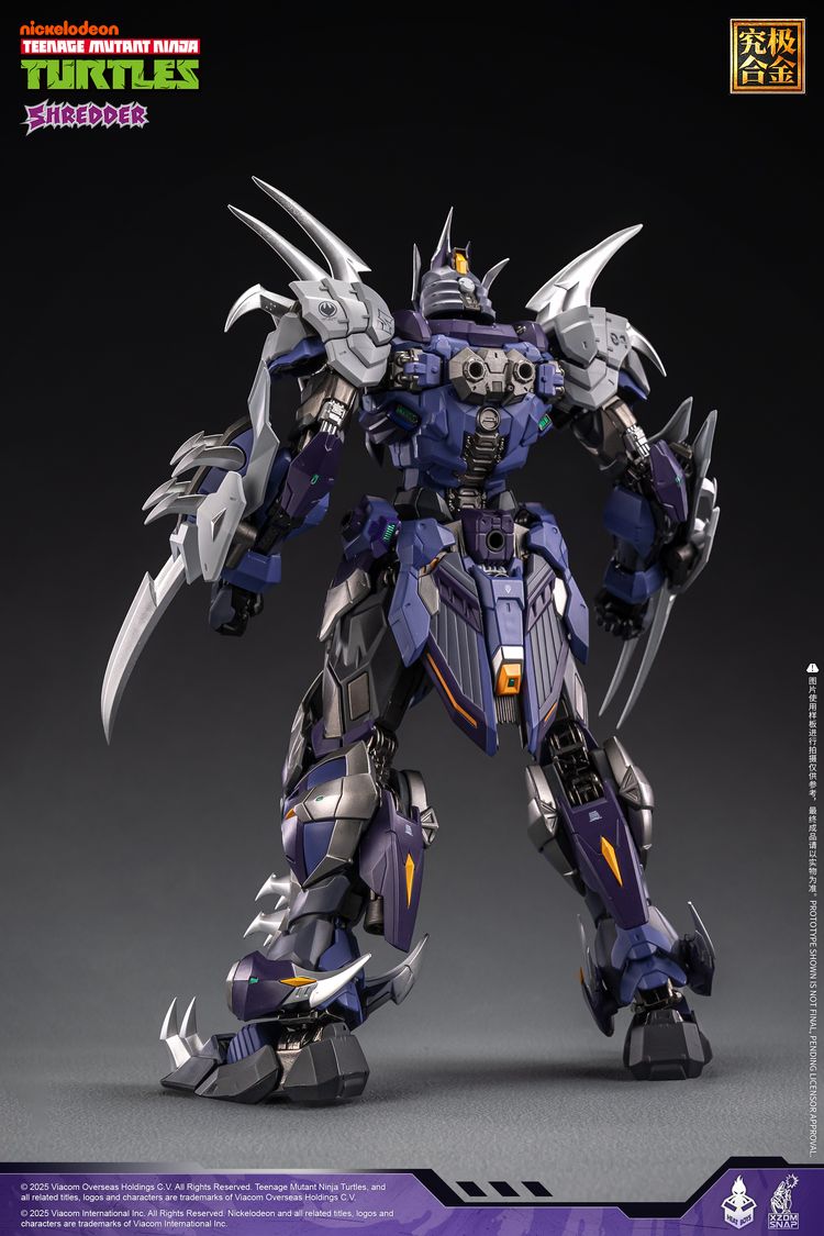 Pre - order Heatboys Teenage Mutant Ninja Turtles (TMNT) HB0016 Shredder Combat Mecha Action Figure