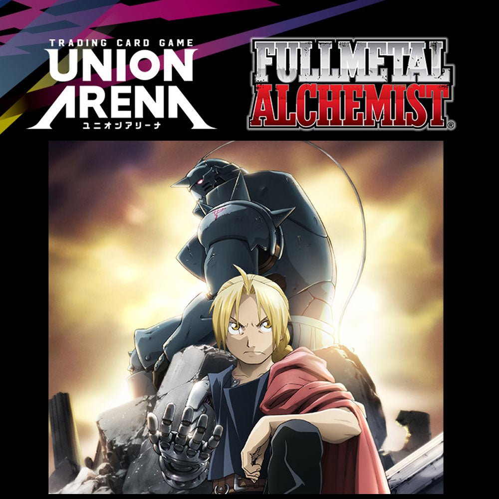PREORDER: English FullMetal Alchemist Booster Box for Bandai's Union Arena TCG