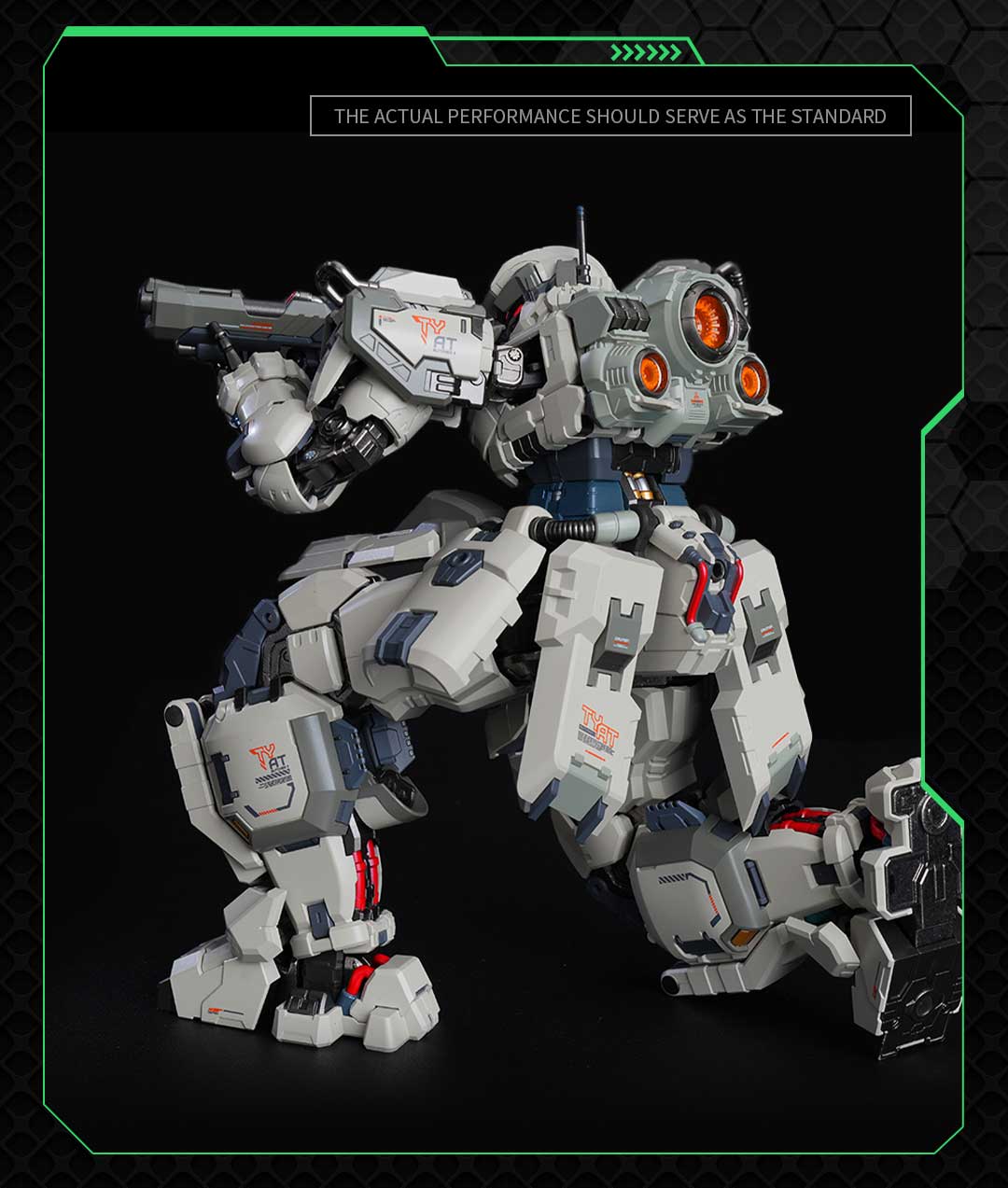 [PREORDER] MOSHOW Progenitor Effect Illustrious Class Fox Hound Butcher Standard Type Mecha Model