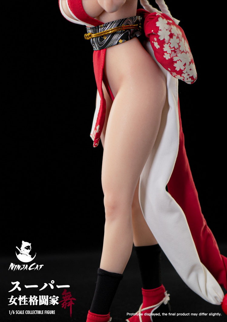 Pre - order 1/6 Scale Female Action Figure: Ninja Cat N001 Female Fighter Mai