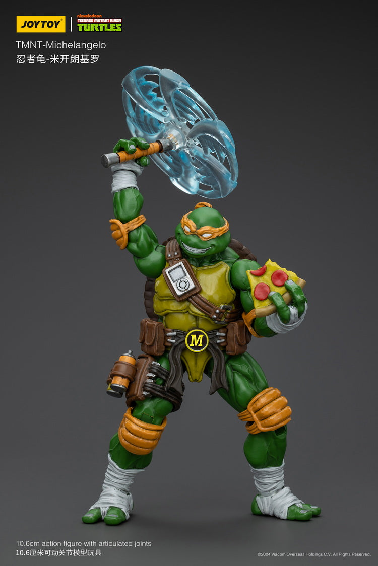 [PREORDER] 1/18 Scale JoyToy Teenage Mutant Ninja Turtles Michelangelo Action Figure