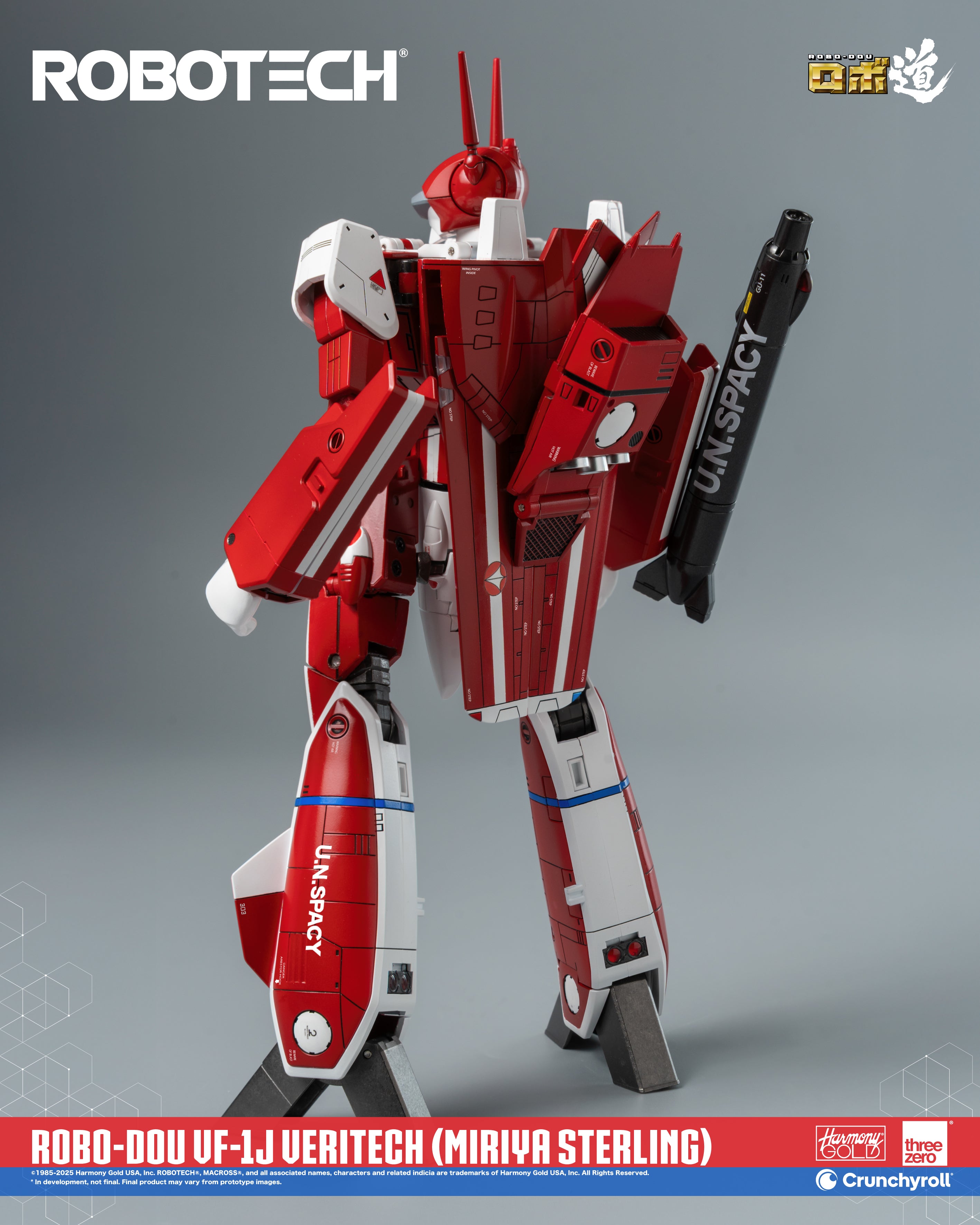 [Pre - order] High - Quality Collectible ROBO - DOU VF - 1J Veritech Figure Inspired by Miriya Sterling from ROBOTECH