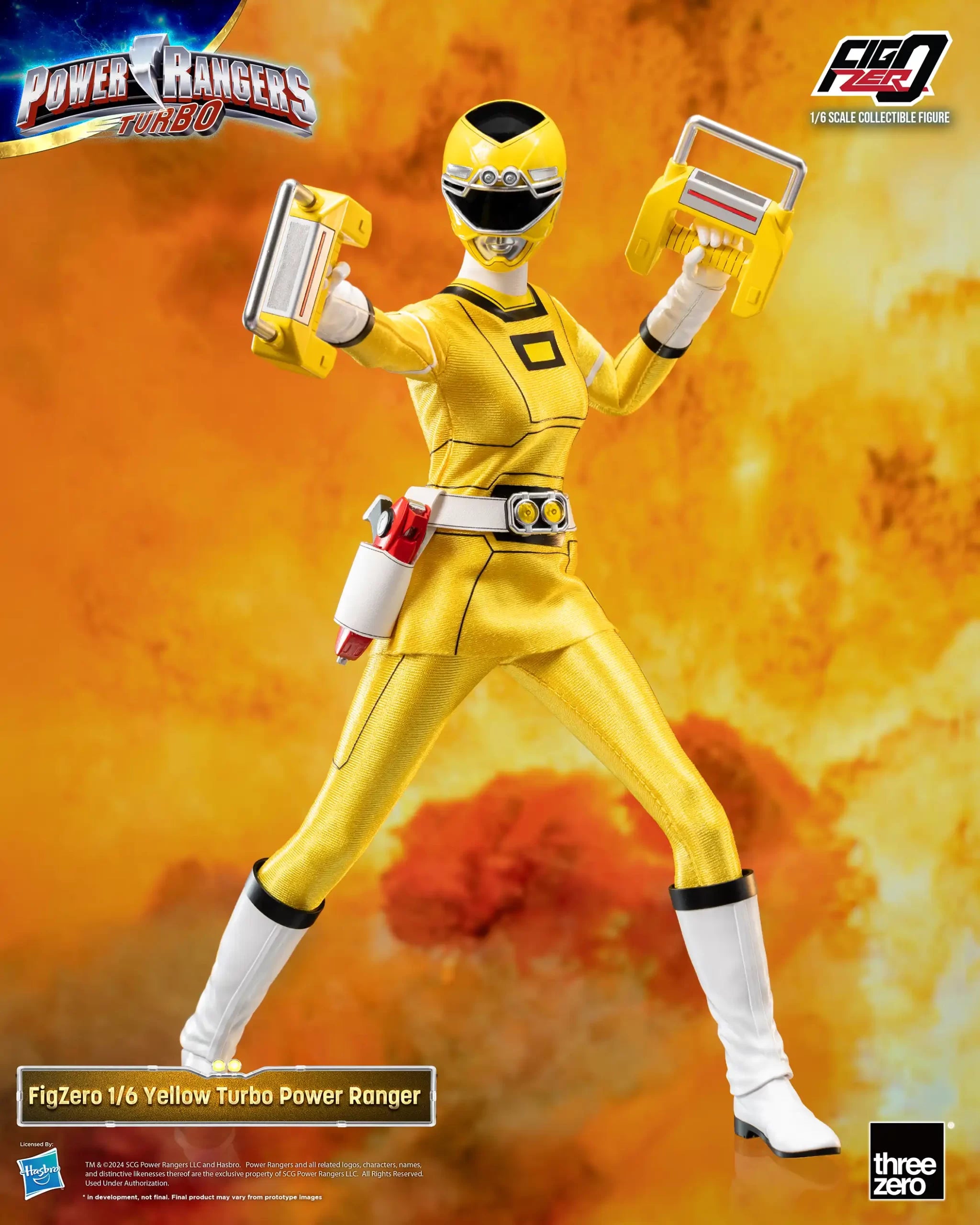 FigZero 1/6 Scale Pre-order Yellow Turbo Ranger - Power Rangers Turbo Figure