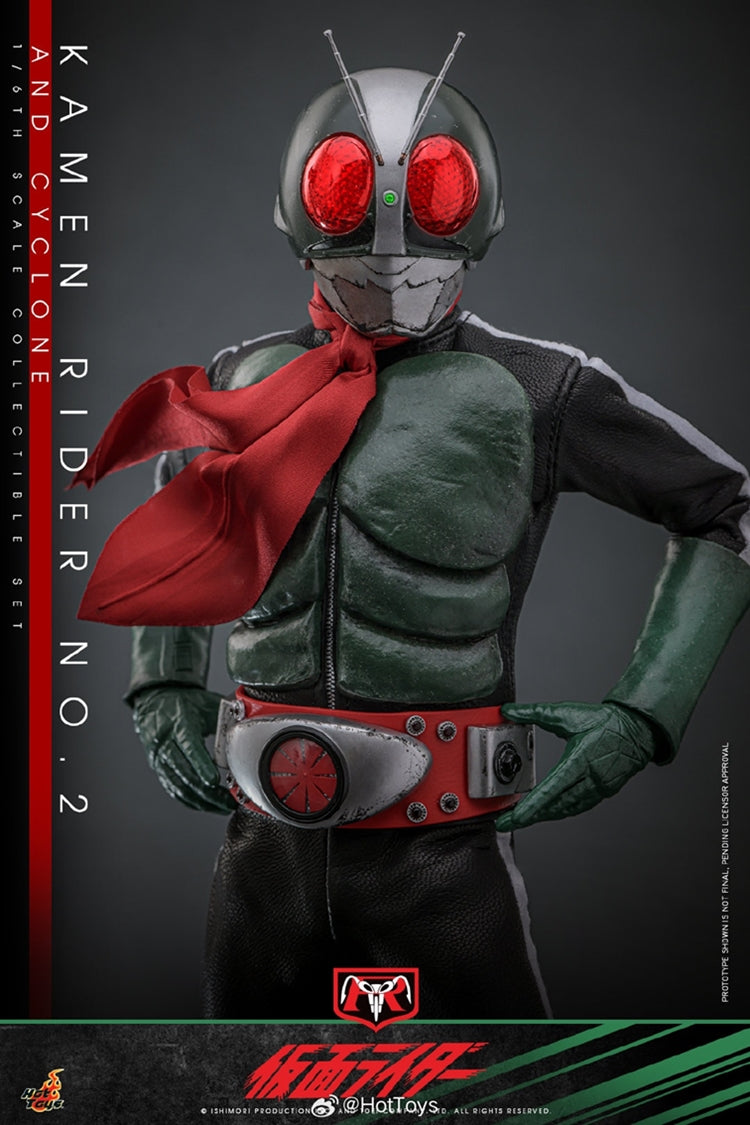 Preorder HotToys 1/6 Scale Kamen Rider Nigou with LED & Cyclone Motorcycle