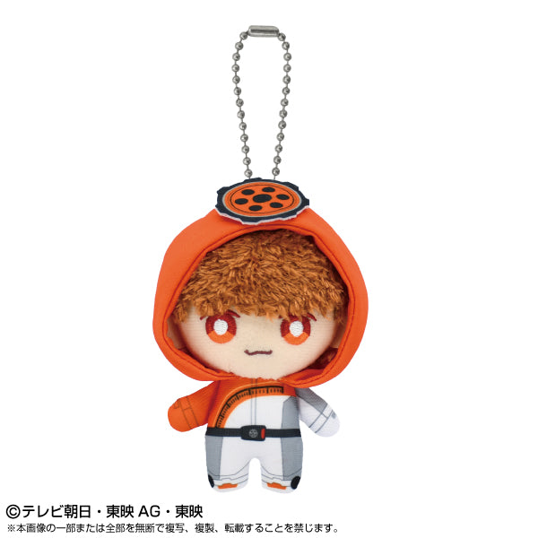 Pre - order BoonOrange Transformable Heroes Stuffed Plush Keychain Charm
