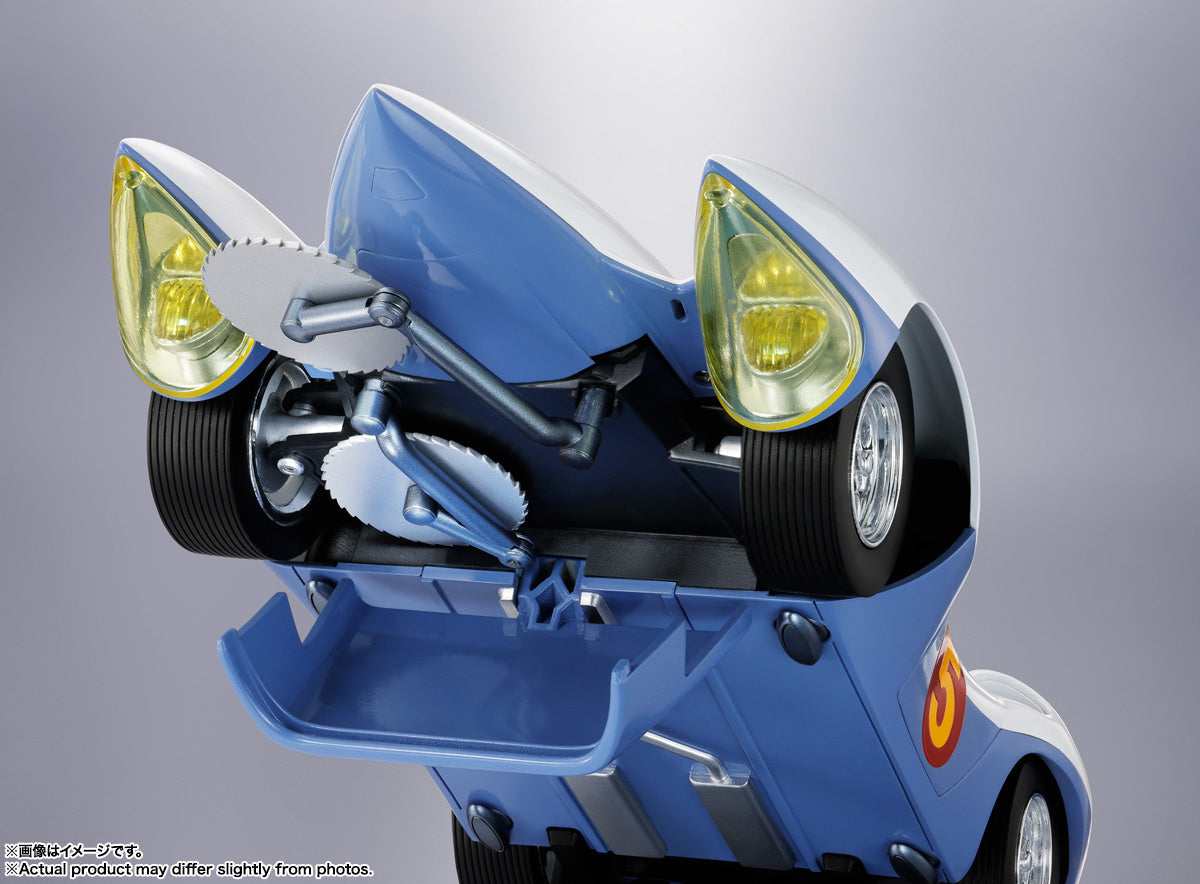 Pre - order: Bandai Chogokin Mach Five from Speed Racer with Special Features