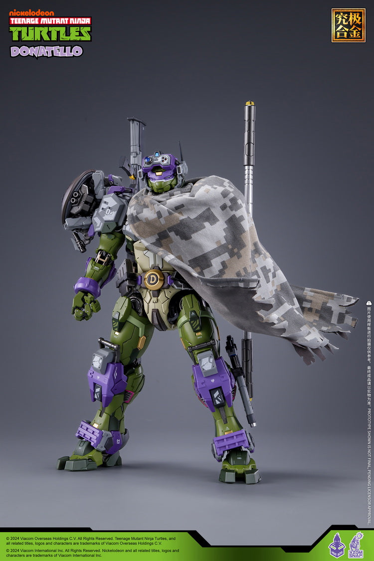 Heatboys TMNT HB0015 Donatello Mecha with Innovative Shell - Ejecting Sniper