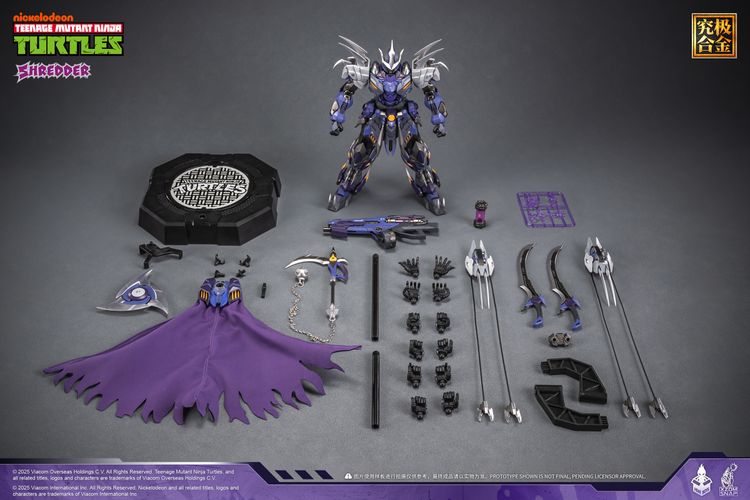 Pre - order Heatboys Teenage Mutant Ninja Turtles (TMNT) HB0016 Shredder Combat Mecha Action Figure