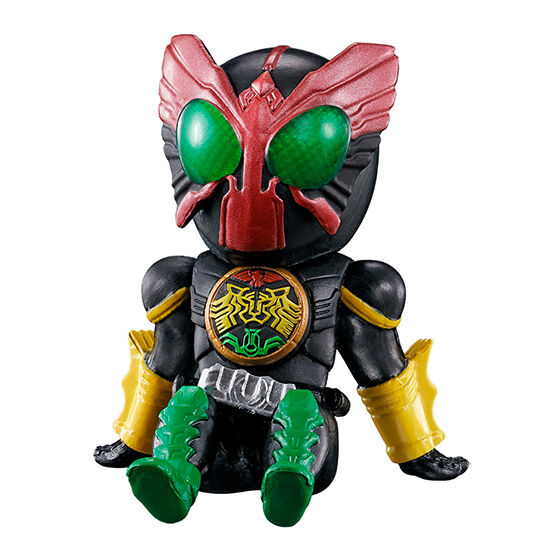 Cool Machibouke Kamen Rider 01 Set with 4 Chibi Figures