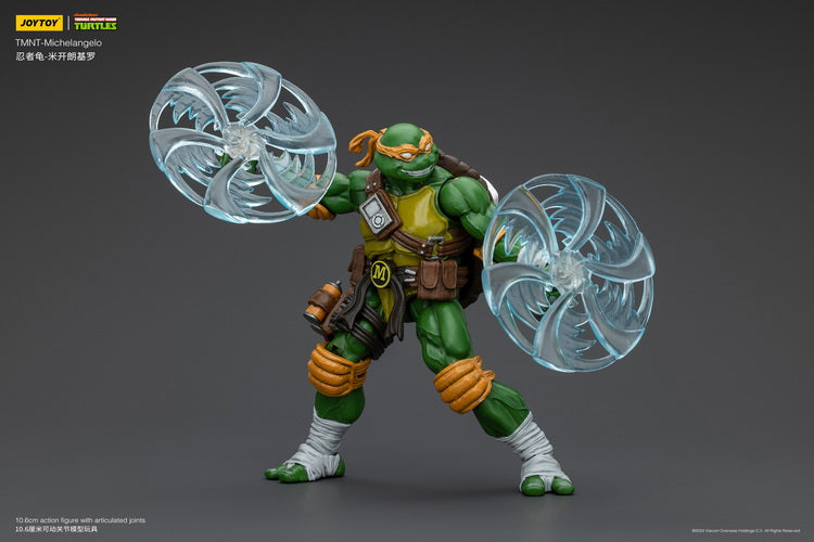 [PREORDER] 1/18 Scale JoyToy Teenage Mutant Ninja Turtles Michelangelo Action Figure