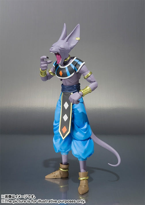 SH Figuarts Highly Detailed Beerus Anime Figure