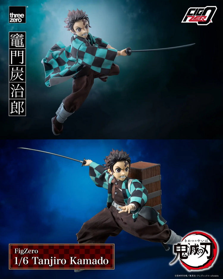 Preorder: 1/6 Scale Figzero Demon Slayer Tanjiro Kamado Action Figure