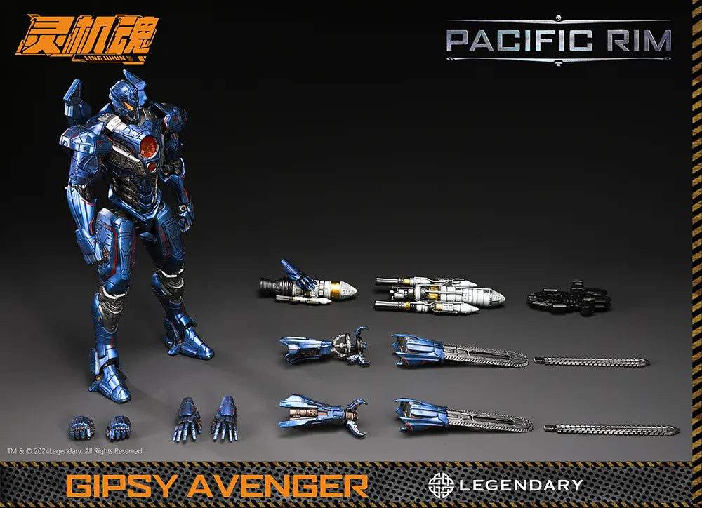 High - Quality LingJiHUn PVC Gipsy Avenger Figure from 'Pacific Rim'