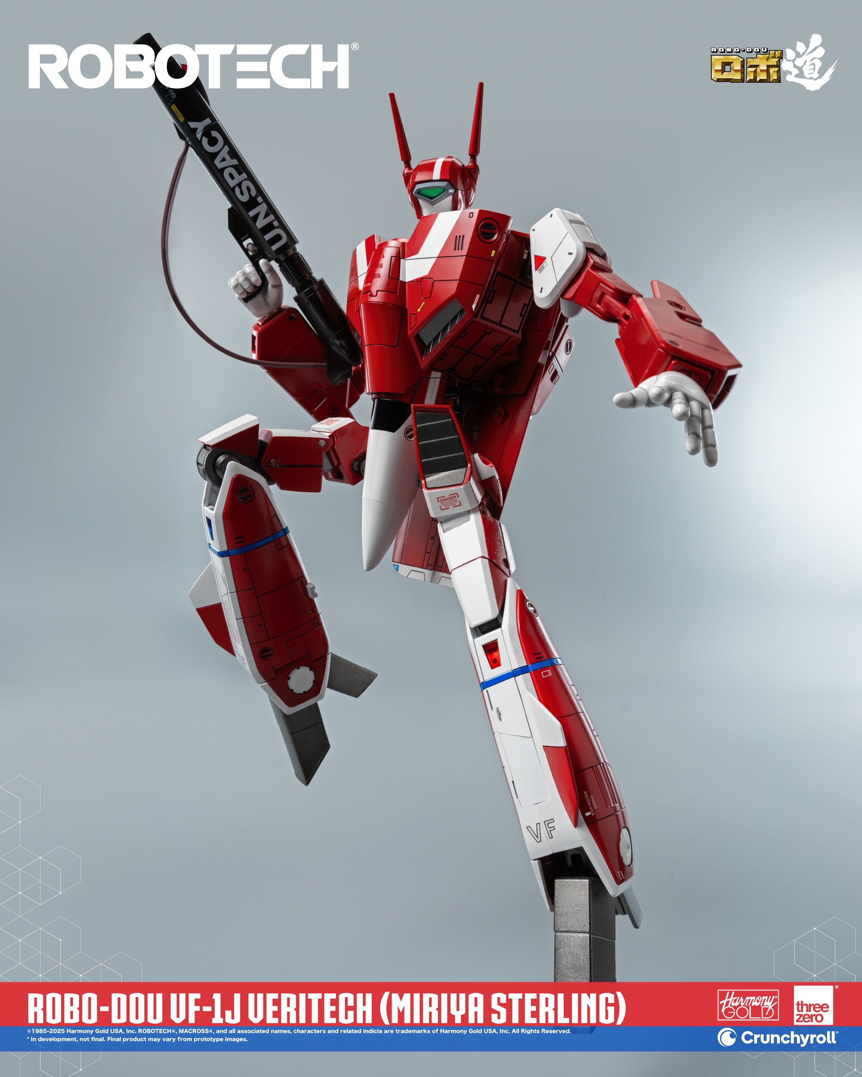 [Pre - order] High - Quality Collectible ROBO - DOU VF - 1J Veritech Figure Inspired by Miriya Sterling from ROBOTECH