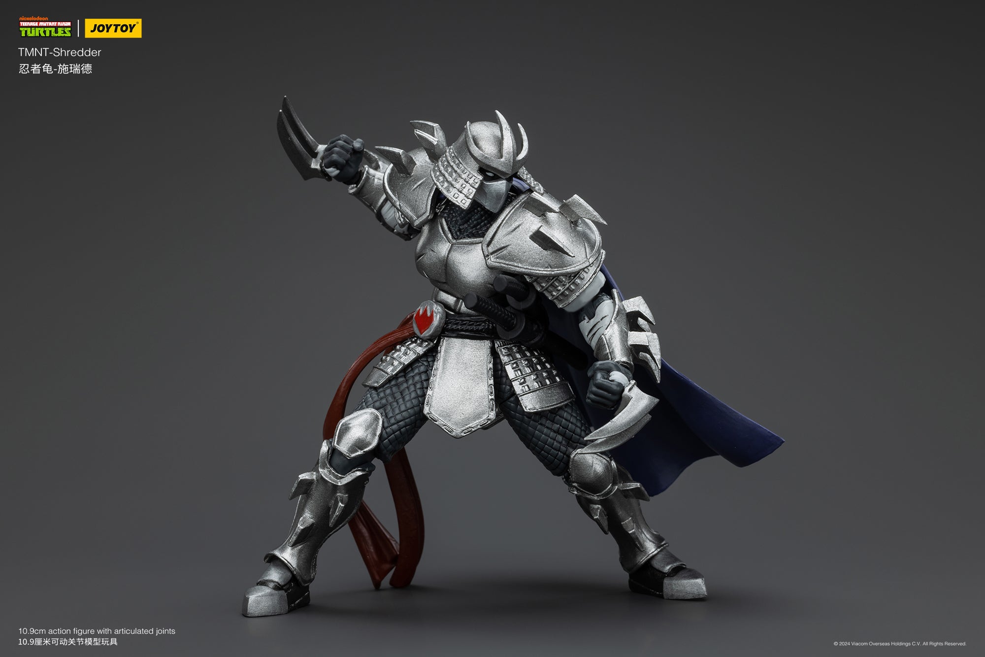 JoyToy 1/18 Scale Action Figure of Teenage Mutant Ninja Turtles' Shredder