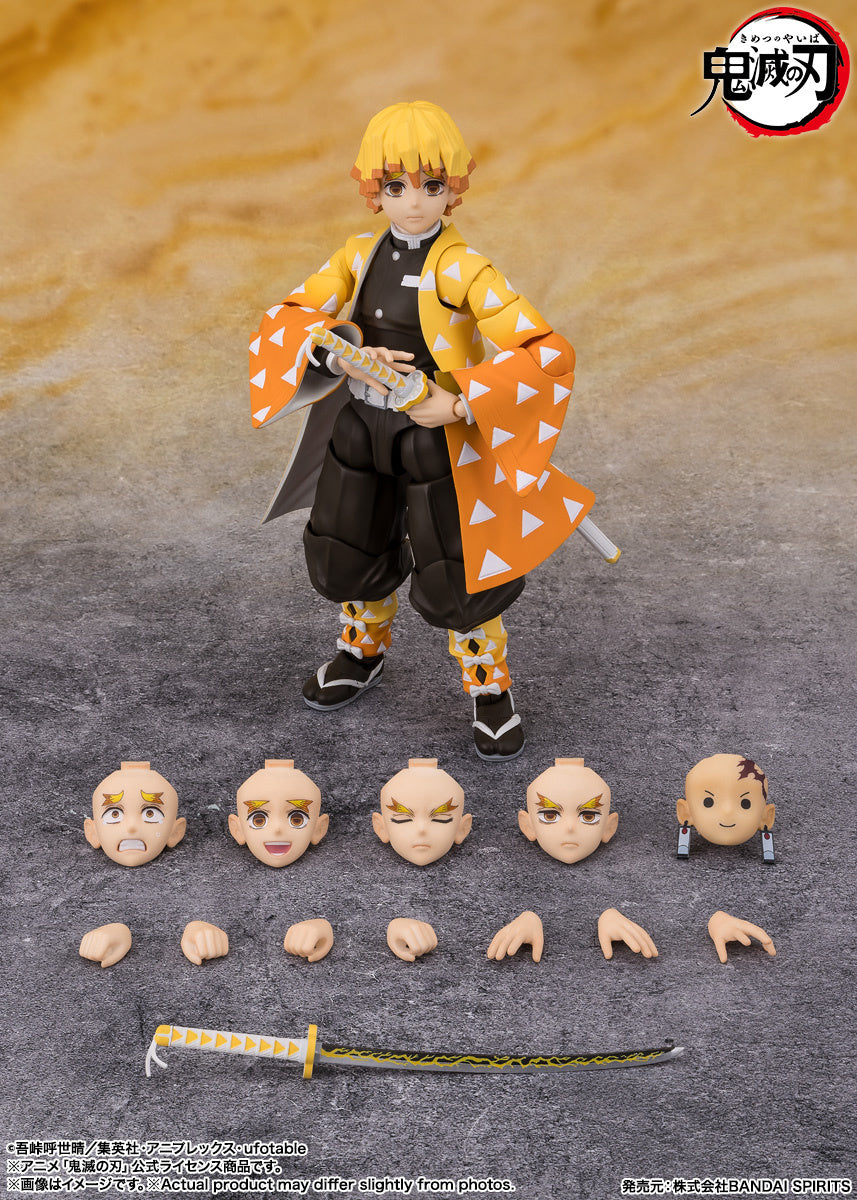 Pre - order Bandai's SH Figuarts Zenitsu Agatsuma Action Figure