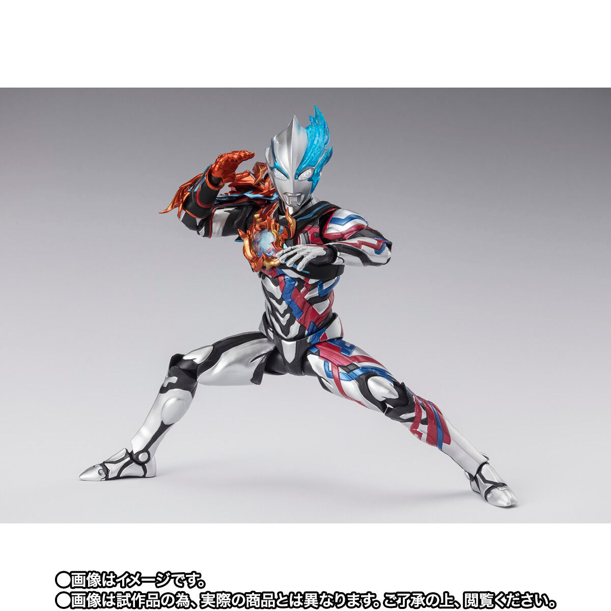 SH Figuarts Collectible Action Figure of Ultraman Blazar with Fadoran Armor