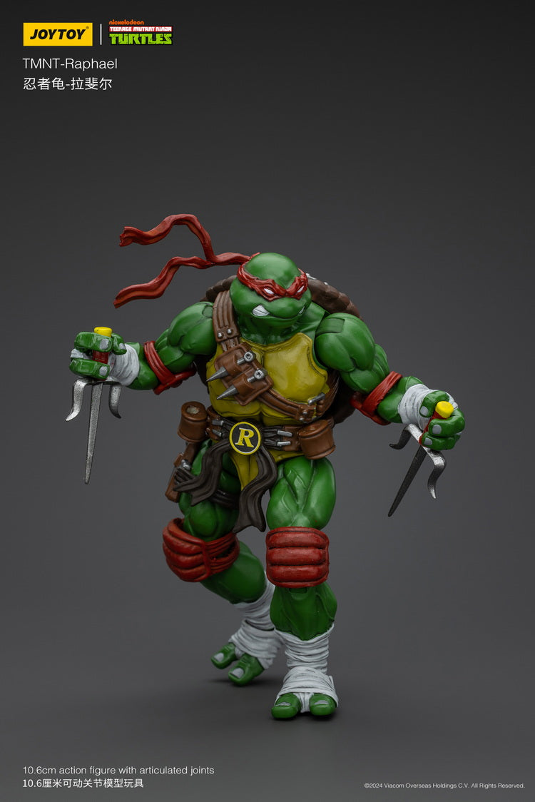 Preorder JoyToy 1/18 Scale Teenage Mutant Ninja Turtles Raphael Action Figure