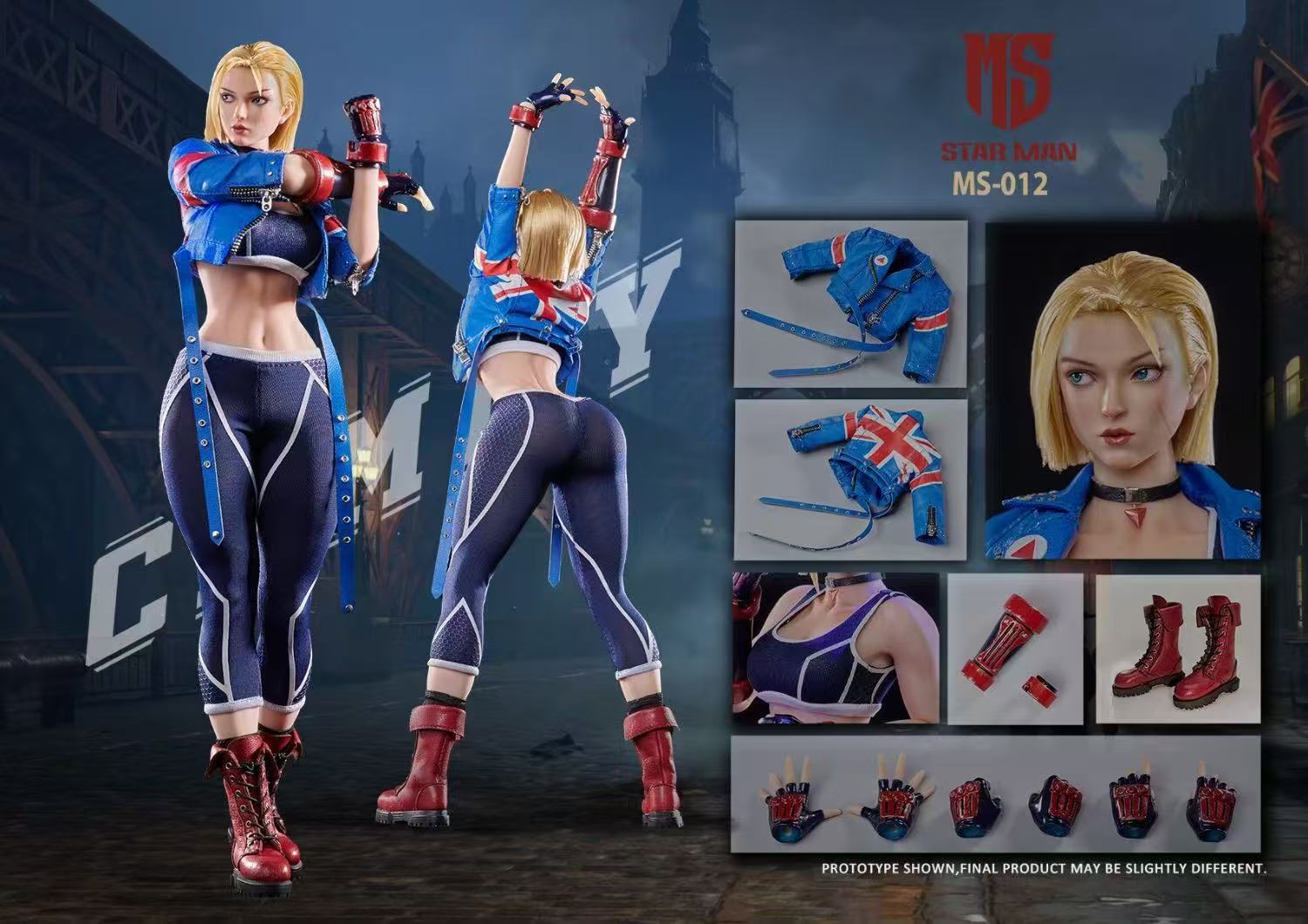 [PREORDER] 1/6 Scale Star Man MS - 012 Blue Bee (Cammy) Figure