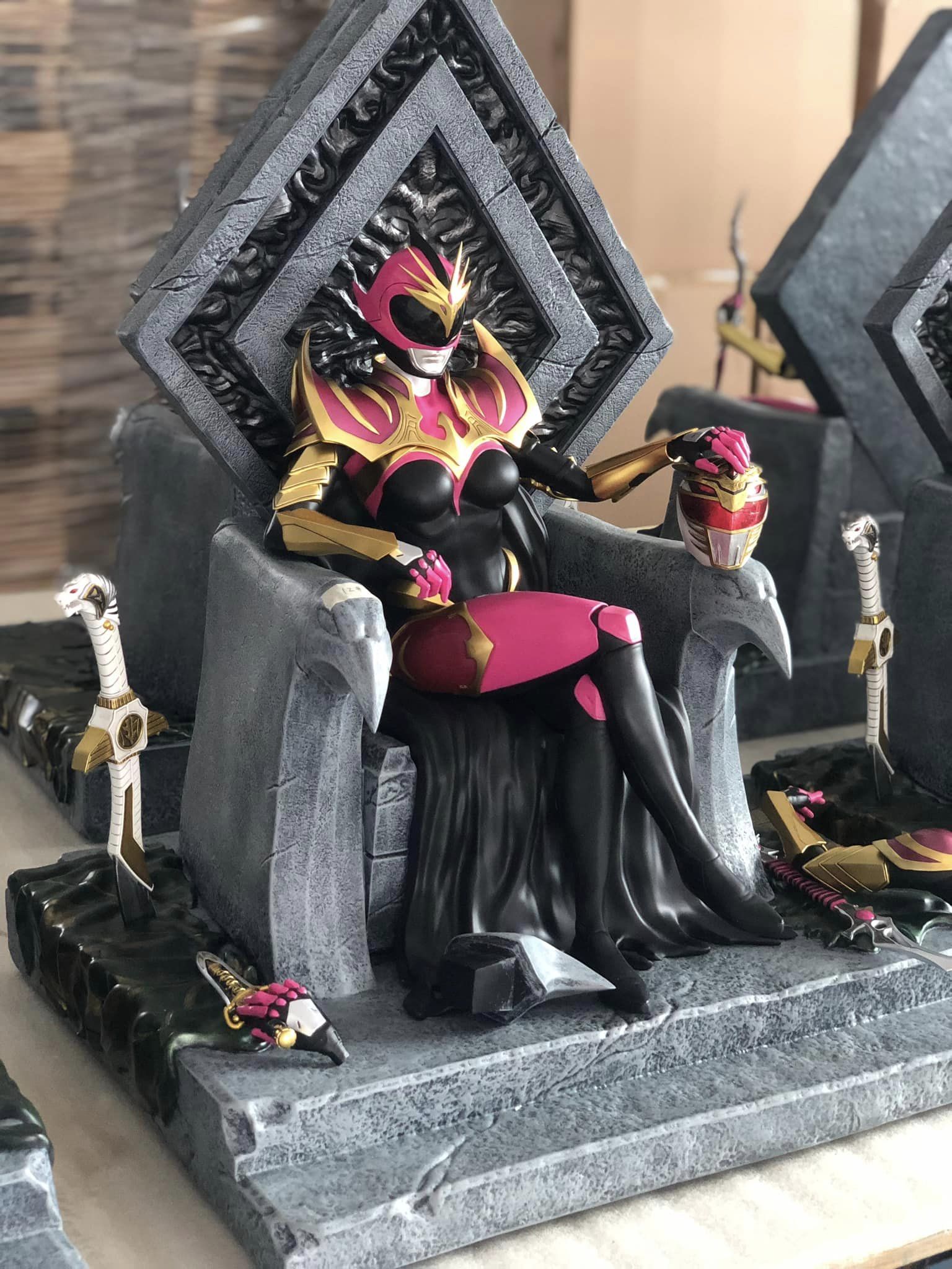 My Hero Studios 1/4 Scale High - Quality Pink Ranger Slayer Collectible Statue