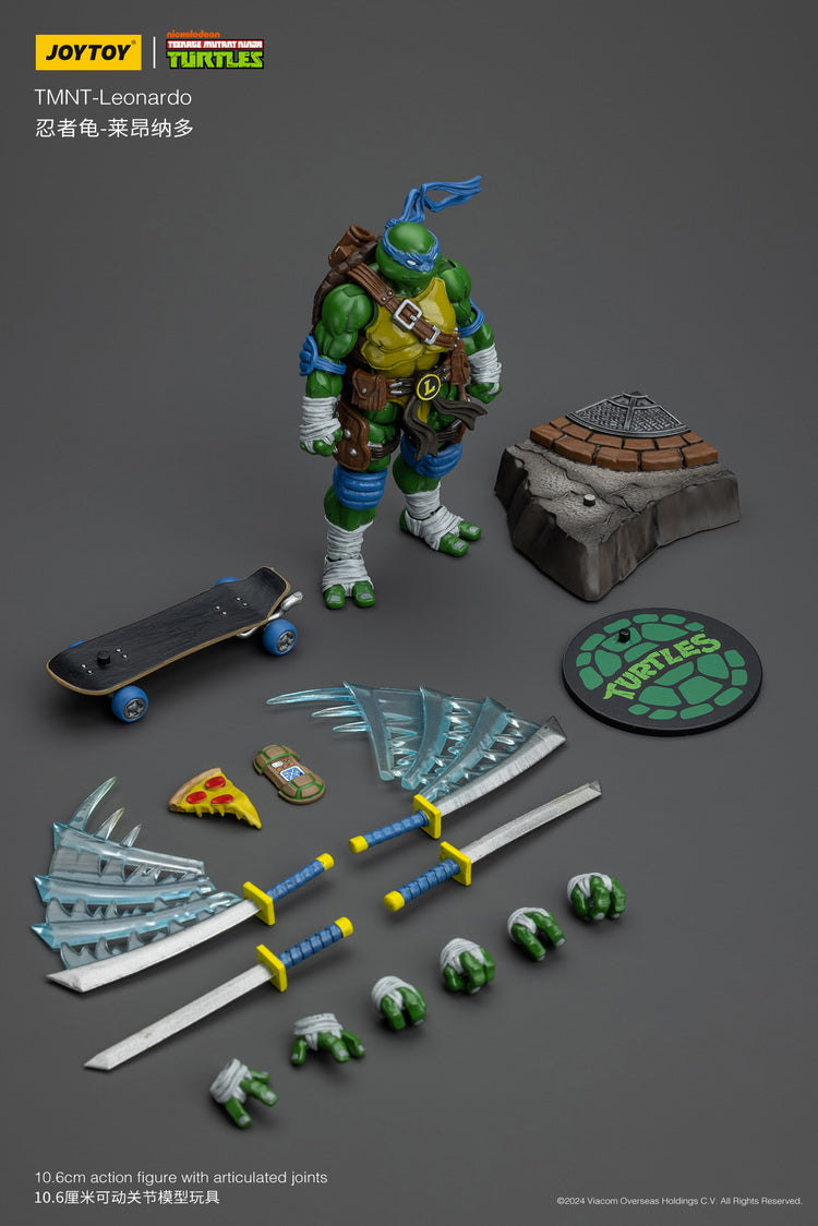 Pre - order JoyToy 1/18 Scale Teenage Mutant Ninja Turtles Leonardo Action Figure