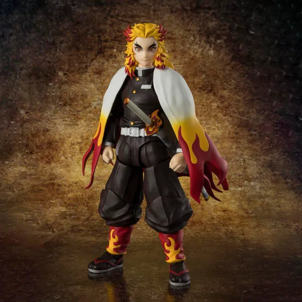 Preorder: SH Figuarts Demon Slayer Kyojuro Rengoku Action Figure