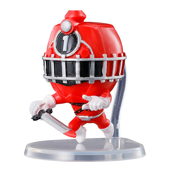 Action-packed Fight Sentai Series 01 with 4 Mini Rangers
