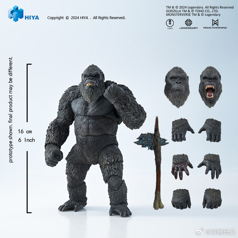 Exquisite Premium Collectible Godzilla x Kong: The New Empire King Kong Action Figure