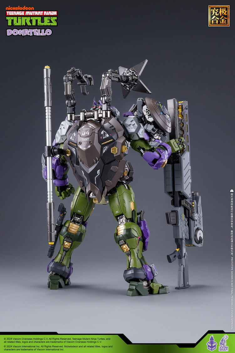 Heatboys TMNT HB0015 Donatello Mecha with Innovative Shell - Ejecting Sniper