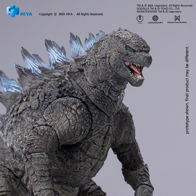 [Pre - order] 2014 Godzilla Movie Inspired Exquisite Basic Transparent Version Action Figure of Heat Ray Godzilla