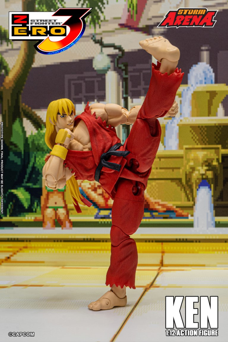 Pre - order Collectible Street Fighter Zero 3 Action Figure of Storm Arena Ken