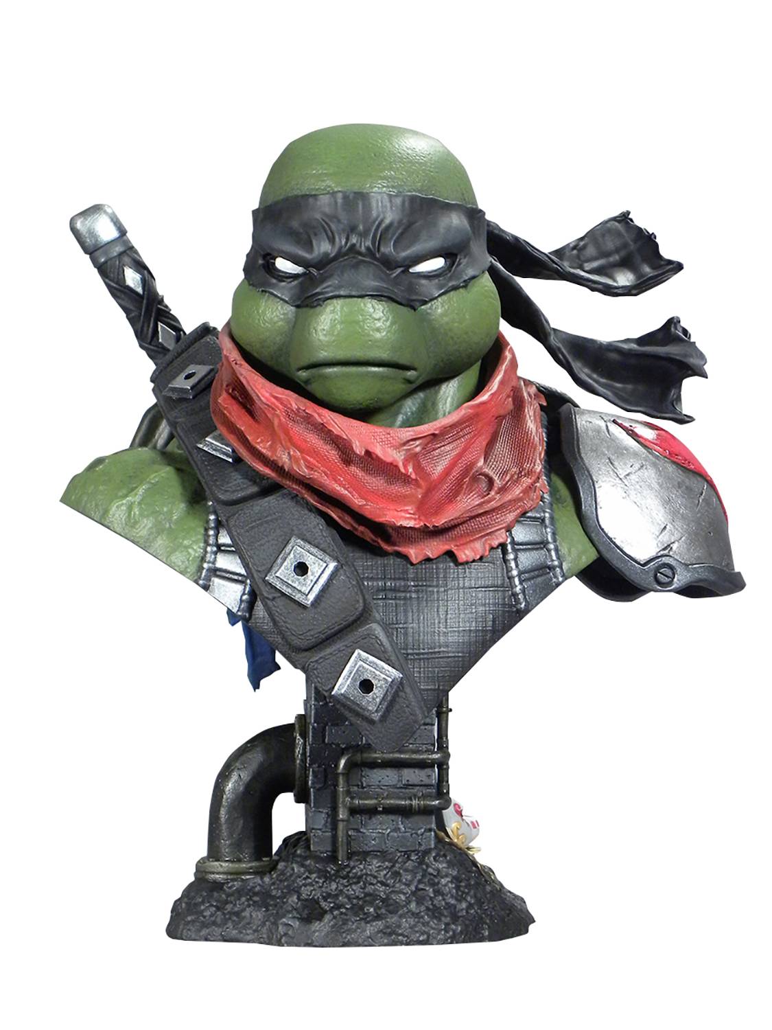 3D TMNT Legends - 1/2 Scale Dark Leonardo Bust