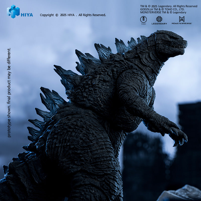 [Pre - order] 2014 Godzilla Movie Inspired Exquisite Basic Transparent Version Action Figure of Heat Ray Godzilla