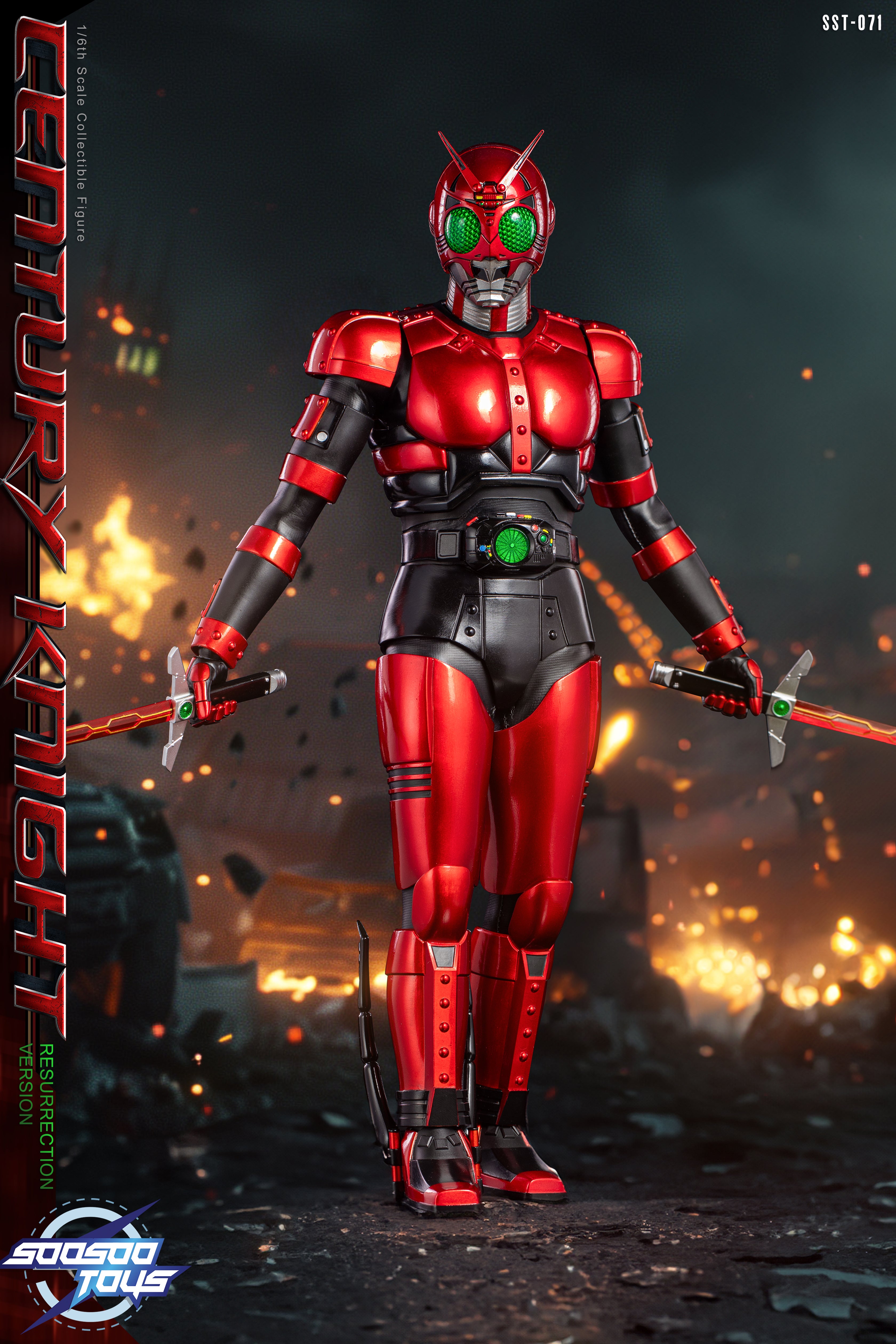 1/6 Scale SST - 071 Century Knight Resurrection Version Action Figure