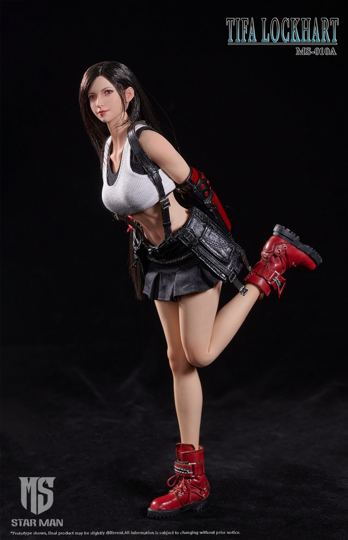 [PREORDER] Star Man MS-010A Realistic Tifa Lockhart Figure in White Tank Top