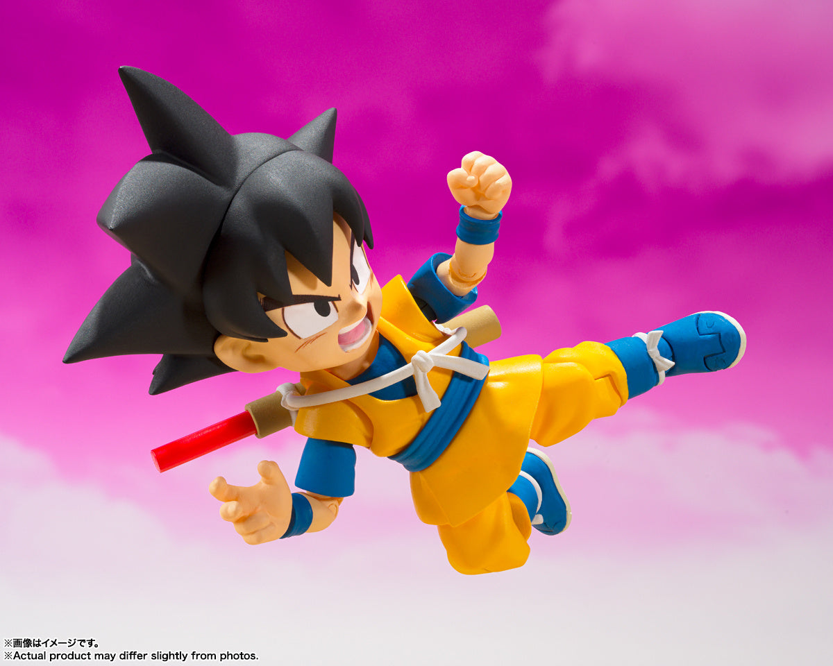 Mini SH Figuarts Son Goku from the New Daima Dragon Ball Series