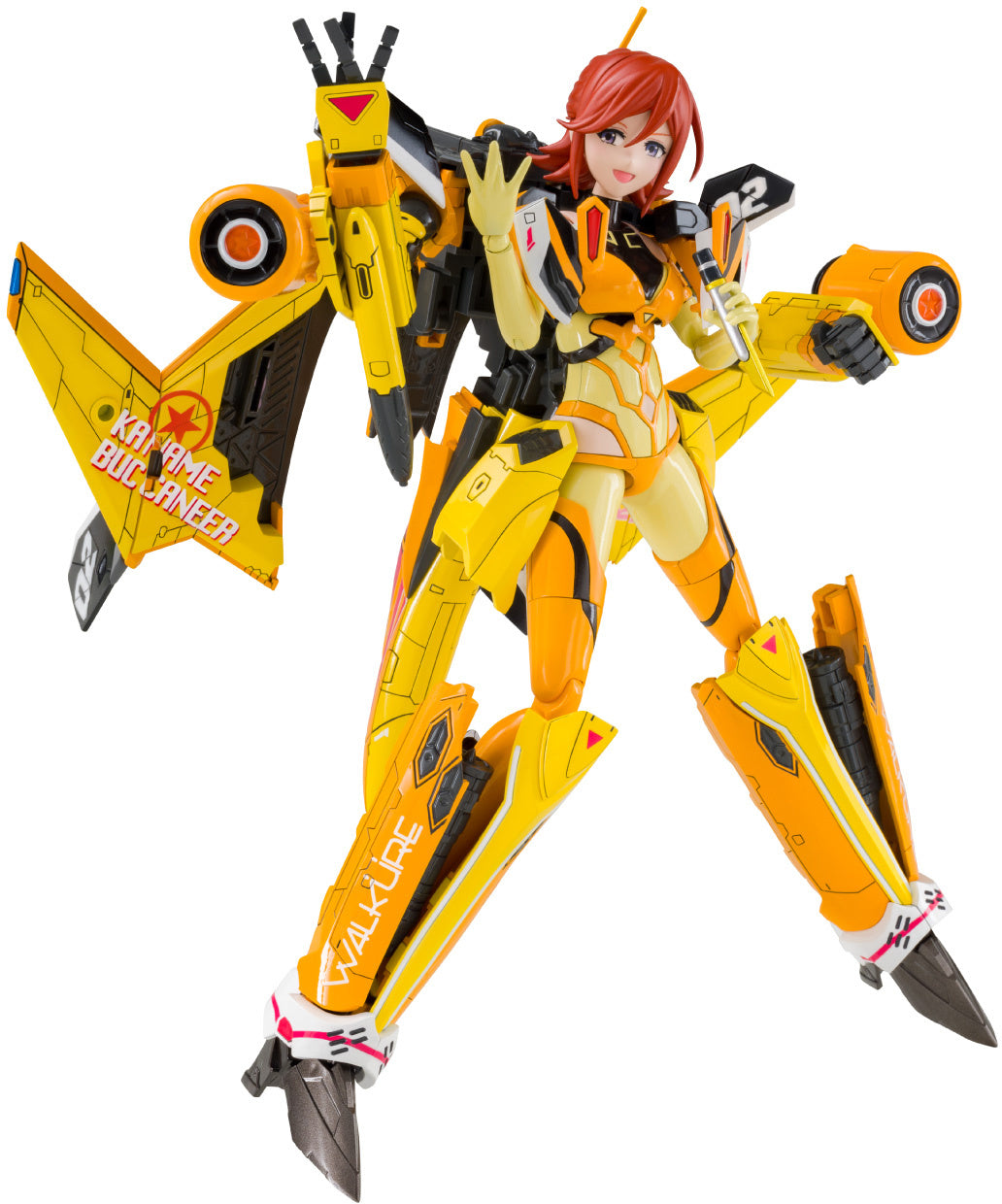 Aoshima V.F.G. Macross Delta VF-31J Siegfried Kaname Buccaneer Color-Molded Model Kit