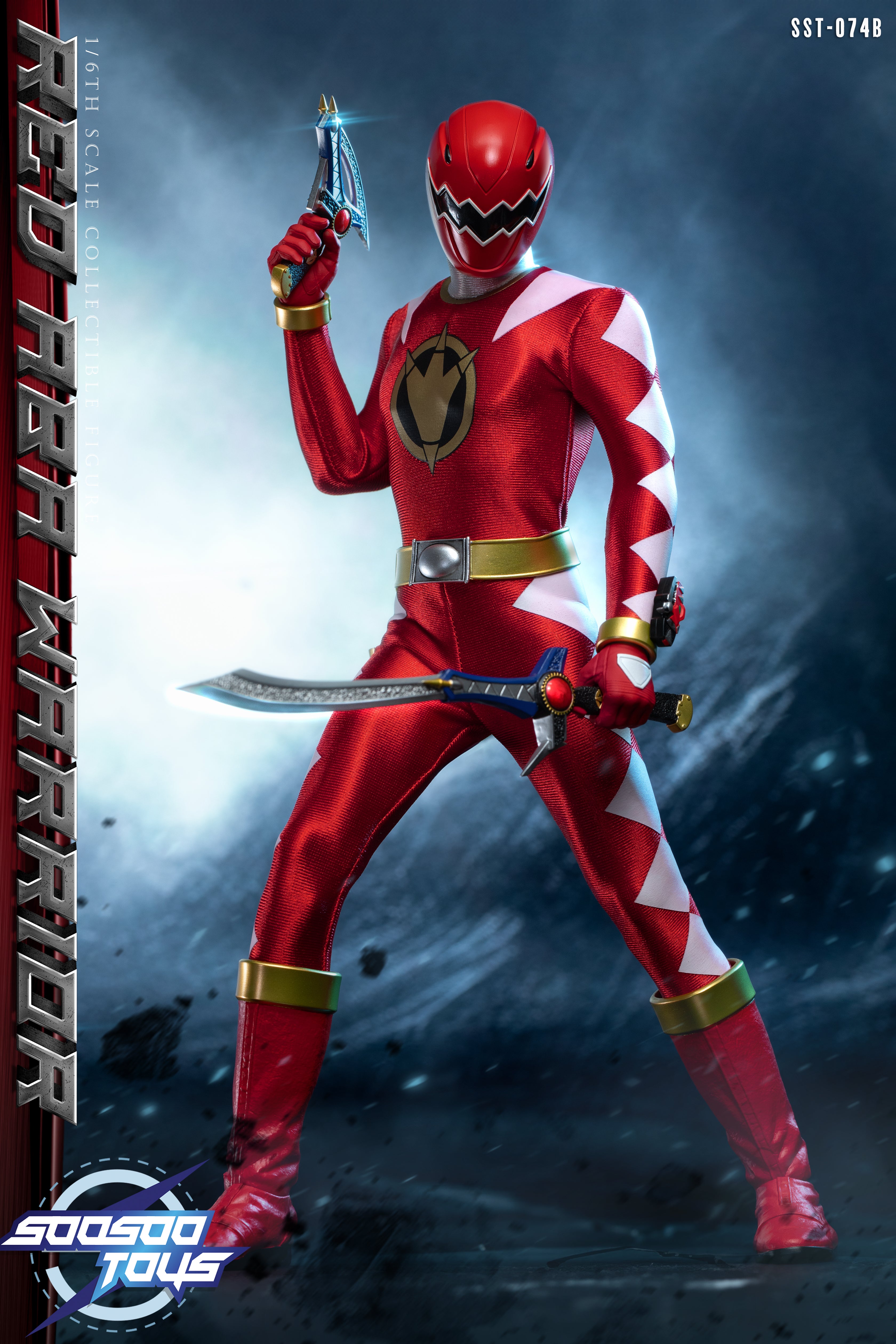 [PREORDER] 1/6 Scale Red Aba Warrior SST - 074B Action Figure