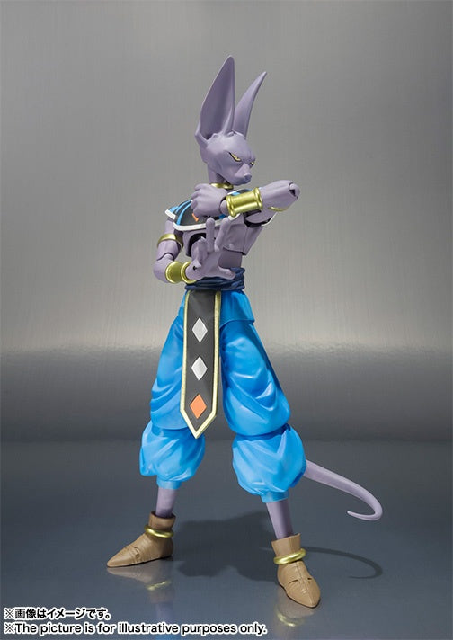 SH Figuarts Highly Detailed Beerus Anime Figure